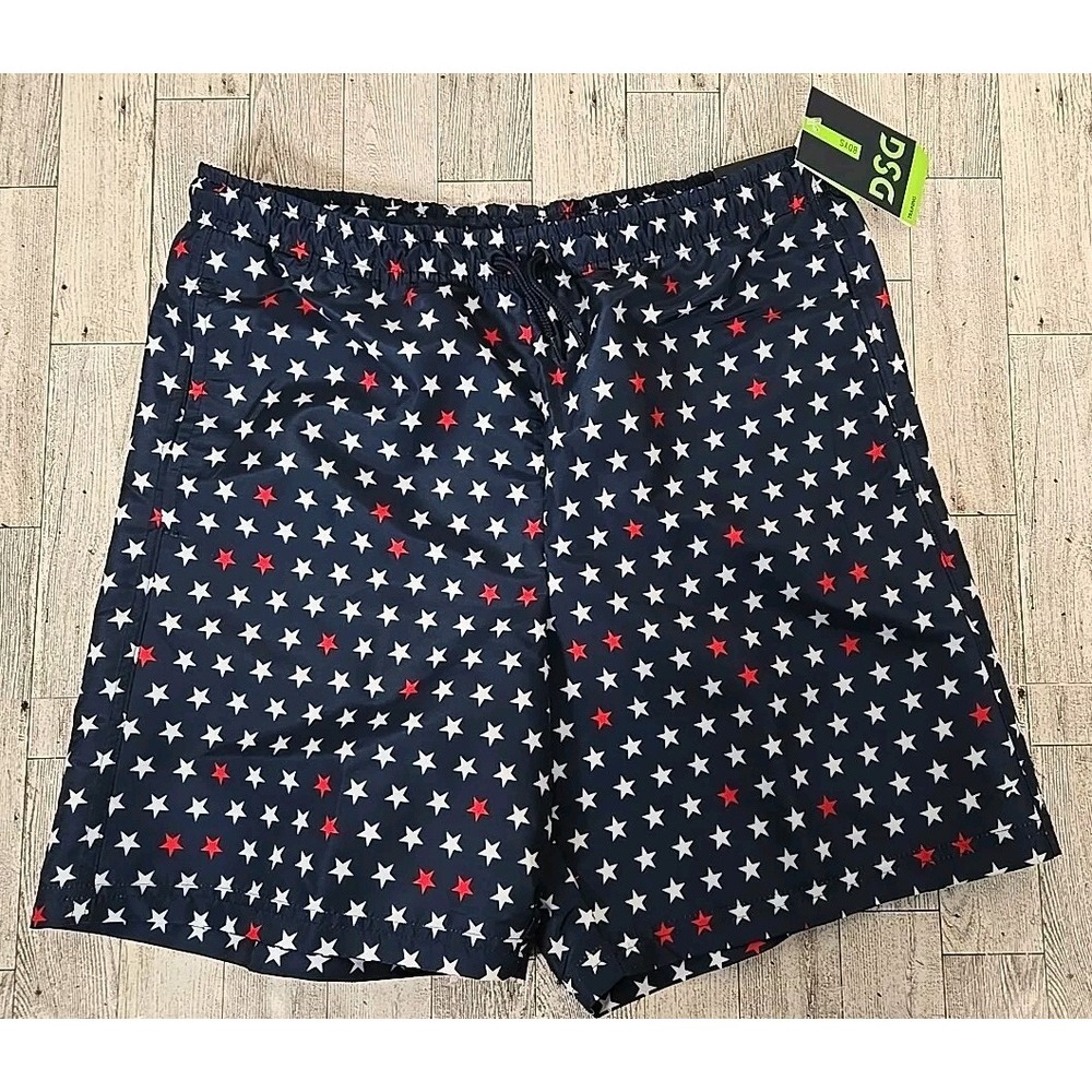 Dicks Sporting Good Swim Shorts XL Men Train Athletic Fit Elastic Waist NEW
